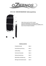 Anleitung für Verdunstungskühler OT-EC-1200